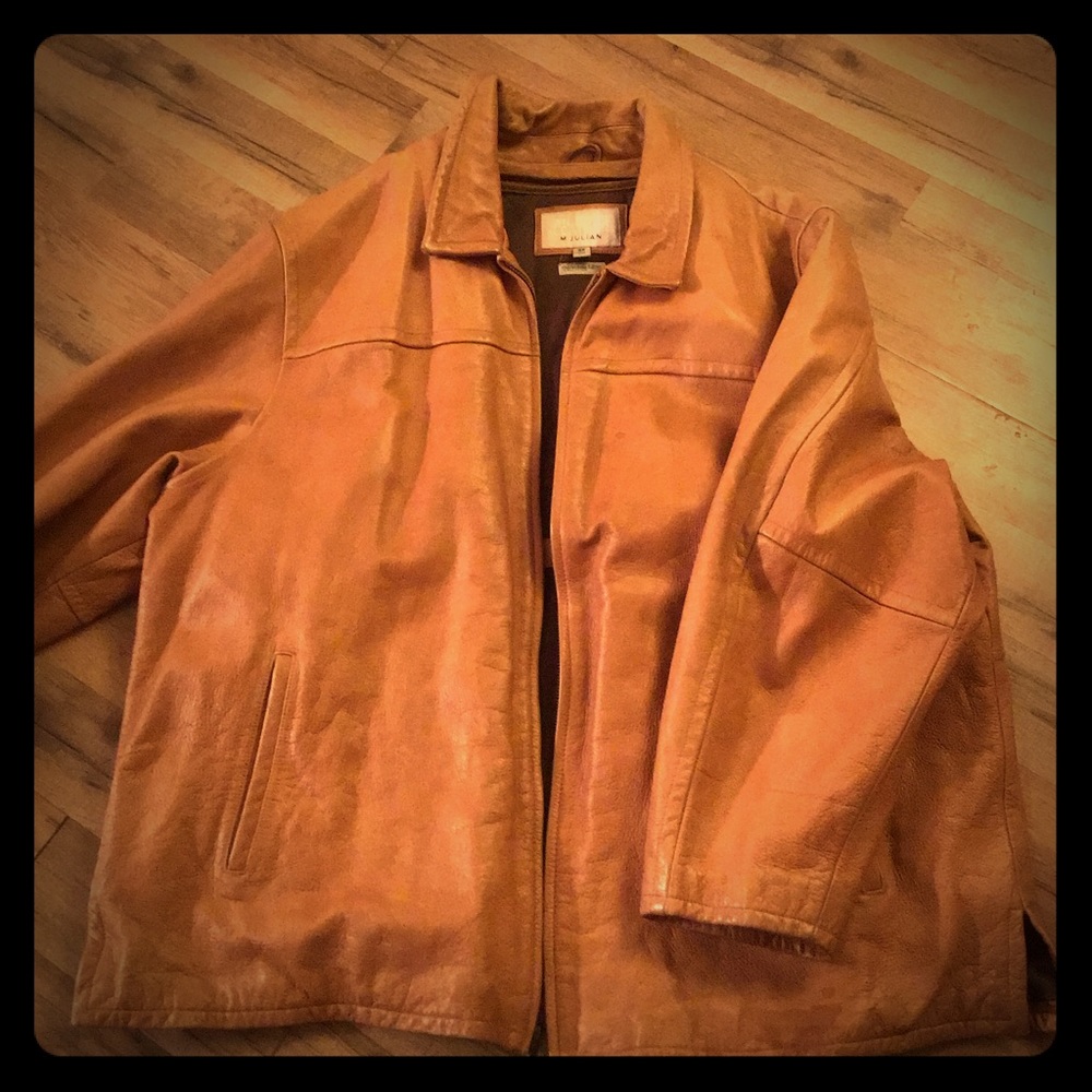 Heavy Leather Coat